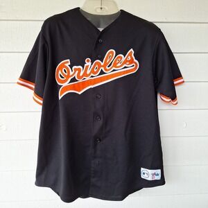 Vintage 90s Cal Ripken Baltimore Orioles Majestic Jersey Shirt Men's XL